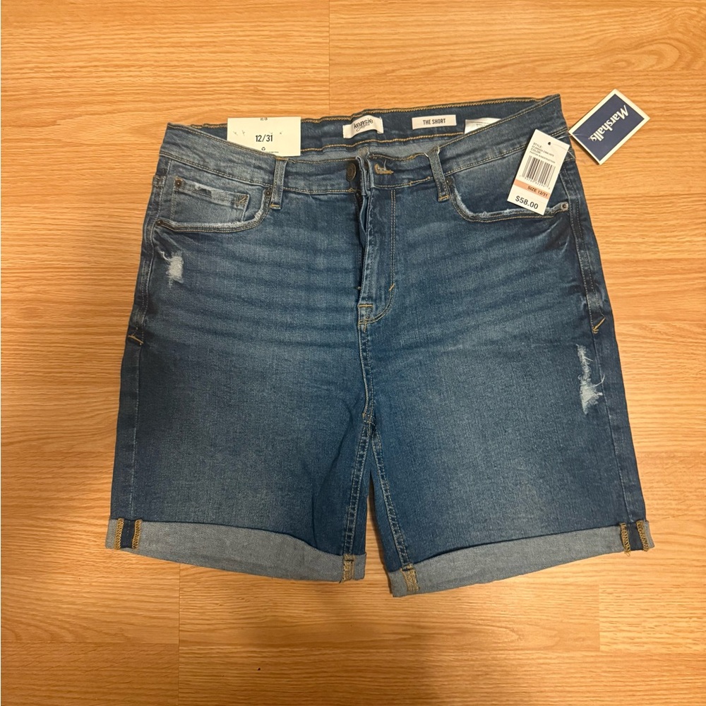 Kensie Women's Blue Denim Jean Shorts